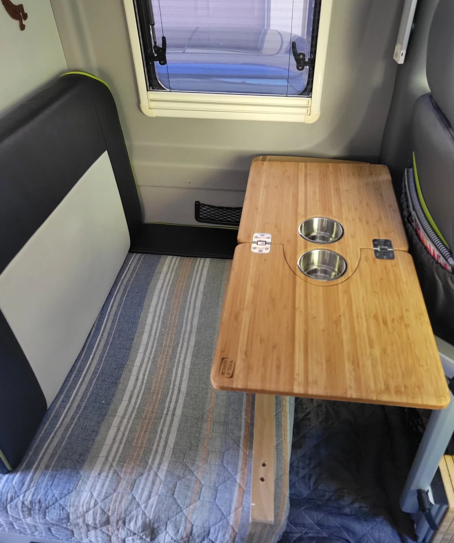 CARAMELIZED - Bamboo Bifold Table Top 14" x 29"
