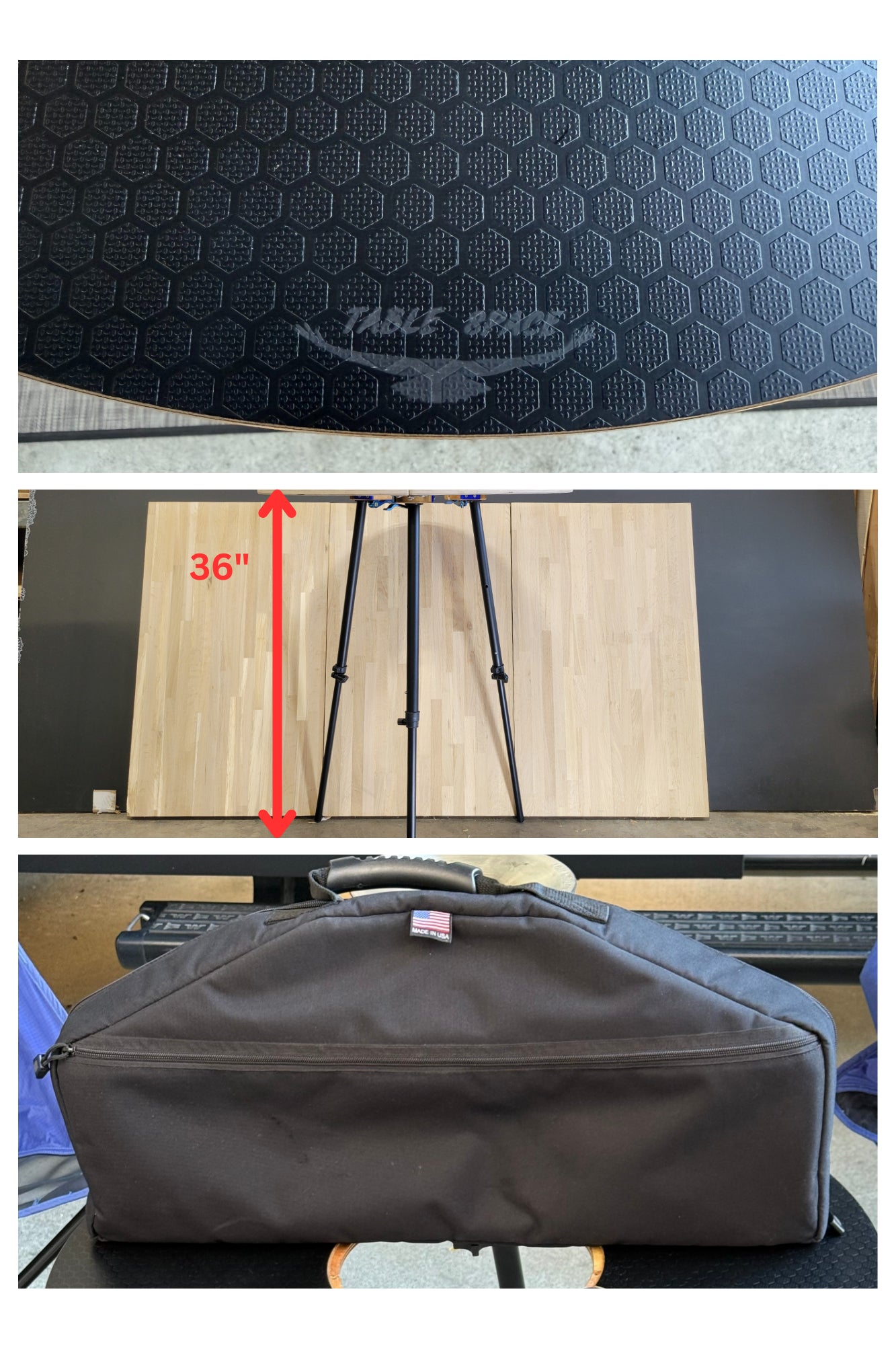 Pi-Fold Compact Table