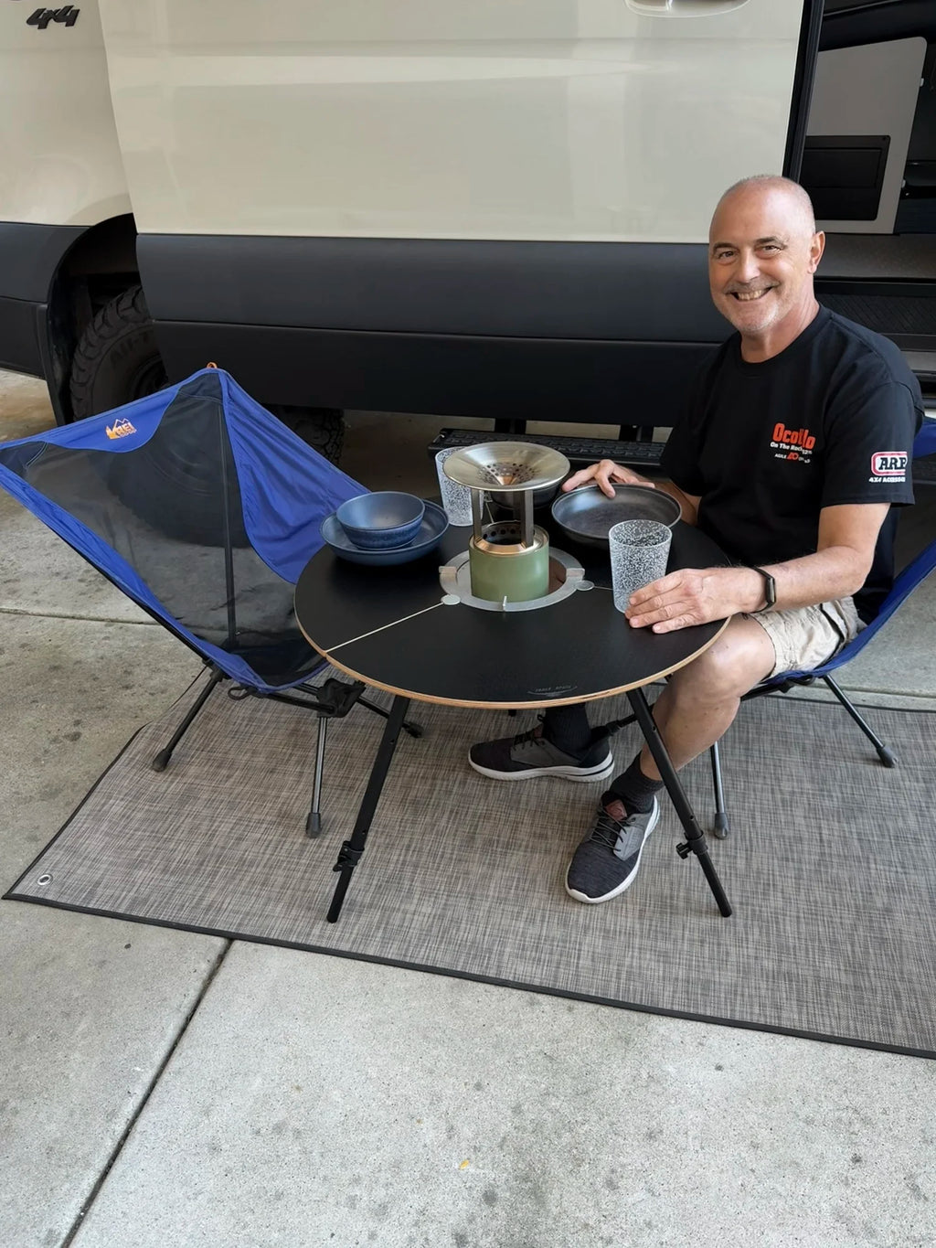 Adjustable Leg Replacements for Pi-Fold Compact Table