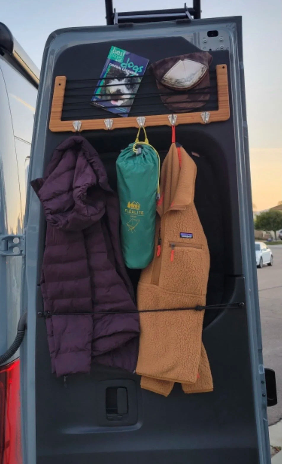 Sprinter Van Doordrobes - For Doors with Plastic Panels